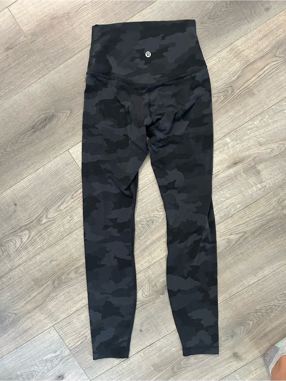 lululemon athleticaBlack Camo High-Rise Leggings